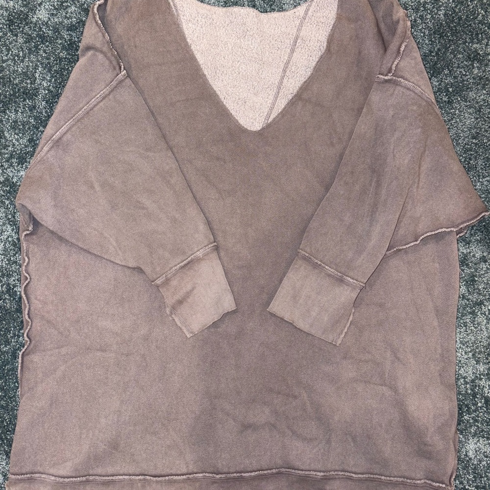 Intimately by Free People 🩶 Cozy gray pullover sweater